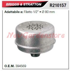 Silenciador B&S para cortacéspedes con rosca de 1/2" R210157