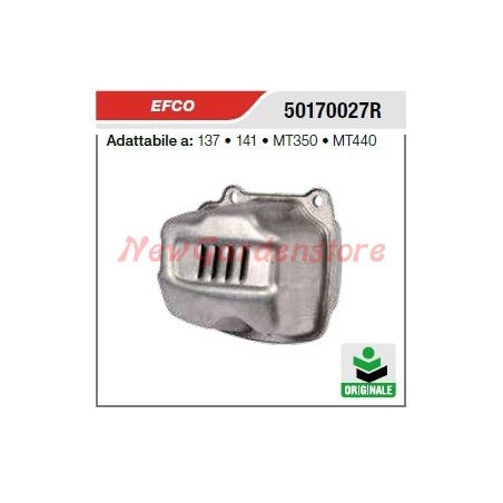 Silenciador EFCO silenciador motosierra 137 141 MT350 MT440 50170027R | Newgardenstore.eu