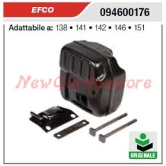 EFCO silencer muffler chainsaw 138 141 142 146 151 094600176 | Newgardenstore.eu