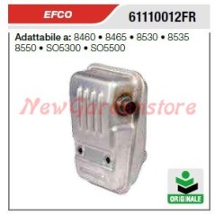 Marmitta silenziatore EFCO motosega 8460 8465 8530 8535 8550 61110012FR | Newgardenstore.eu