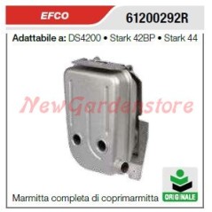 Marmitta silenziatore EFCO motosega DS4200 STARK 42BP 44 61200292R originale | Newgardenstore.eu