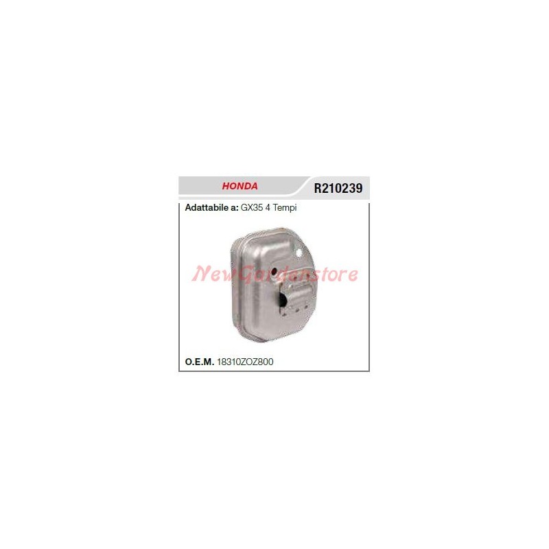 HONDA silenciador silenciador desbrozadora GX35 4-STROKE R210239