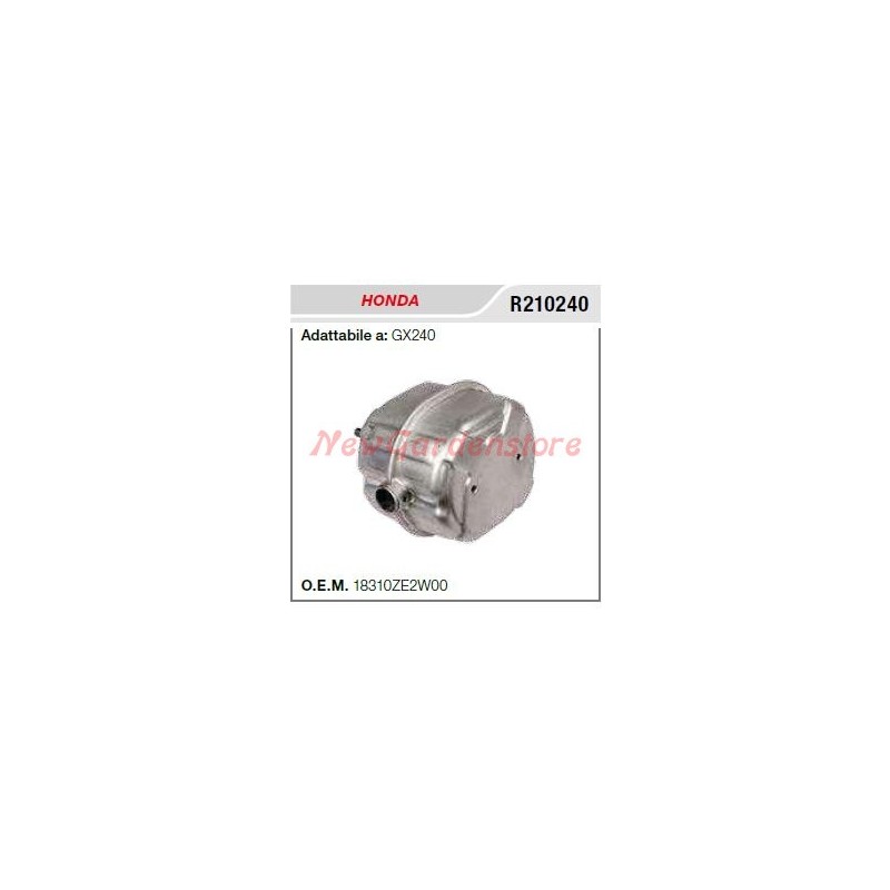 HONDA Schalldämpfer Schalldämpfer Motor Grubber GX 240 R210240
