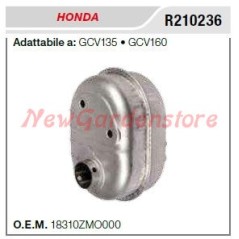 Silenciador HONDA motoazada GCV135 160 R210236 | Newgardenstore.eu