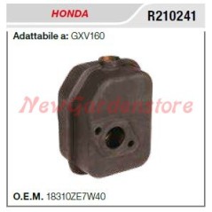 HONDA Schalldämpfer Schalldämpfer Motorhacke GXV160 R210241 | Newgardenstore.eu