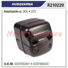 HUSQVARNA muffler silencer chainsaw 365 372 R210220 | Newgardenstore.eu