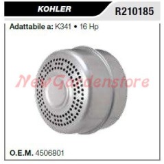 KOHLER silencieux silencieux tondeuse K341 16HP R210185 | Newgardenstore.eu