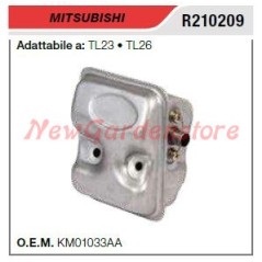 MITSUBISHI muffler muffler cutter TL23 26 R210209 | Newgardenstore.eu