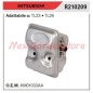 Marmitta silenziatore MITSUBISHI tagliasiepe TL23 26 R210209