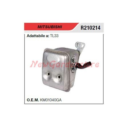 MITSUBISHI coupe-silencieux TL33 R210214 | Newgardenstore.eu