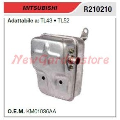 MITSUBISHI coupe-silencieux TL43 52 R210210 | Newgardenstore.eu