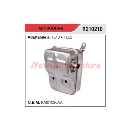 MITSUBISHI cortador de silenciador TL43 52 R210210 | Newgardenstore.eu