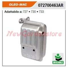 OLEOMAC silencer muffler chainsaw 727 730 733 072700463AR | Newgardenstore.eu