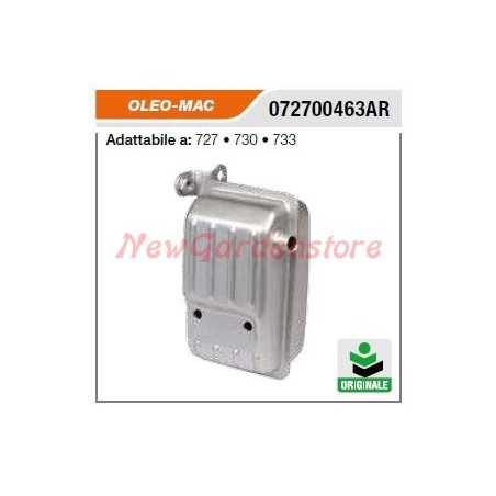 Silenciador OLEOMAC silenciador motosierra 727 730 733 072700463AR | Newgardenstore.eu