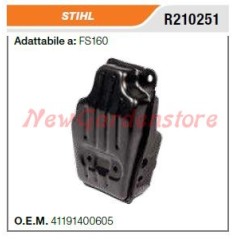 STIHL muffler muffler brushcutter FS160 R210251 | Newgardenstore.eu