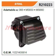 STIHL chainsaw muffler 066 MS650 MS660 R210223 | Newgardenstore.eu