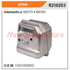 STIHL chainsaw MS170 180 R210253 muffler silencer | Newgardenstore.eu