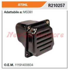STIHL chainsaw MS381 R210257 muffler silencer | Newgardenstore.eu