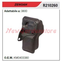 ZENOAH muffler muffler chainsaw 3800 R210260 | Newgardenstore.eu