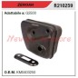 Marmitta silenziatore ZENOAH motosega G2500 R210259