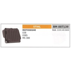 STIHL chainsaw muffler 038 038S MS 380 007139 | Newgardenstore.eu