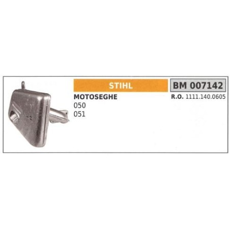 STIHL chainsaw muffler 050 051 007142 | Newgardenstore.eu