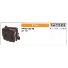 STIHL MS 361 chainsaw muffler 022431 | Newgardenstore.eu