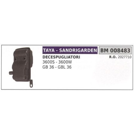 TAYA Auspuff-Schalldämpfer-Bürstenmäher 3600S 3600W GB 36 GBL 36 008483 | Newgardenstore.eu