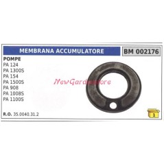 Membrana de acumulador UNIVERSAL Bomba Bertolini PA 124 1300S 002176 | Newgardenstore.eu