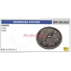 Membrane à piston UNIVERSELLE pompe Bertolini 110S 140S 001563