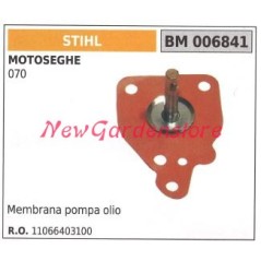 Membrana Pompa olio STIHL motore motosega 070 006841 | Newgardenstore.eu