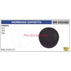 Membrana de fuelle UNIVERSAL Bomba Bertolini 31S 36S 55S 005088 | Newgardenstore.eu