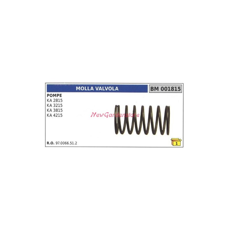 Membrane de clapet UNIVERSAL Bertolini pompe KA 2815 3215 3815 4215 001815