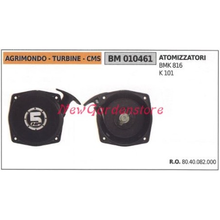 Arranque motor AGRIMONDO atomizador BMK 816 K 101 010461 | Newgardenstore.eu