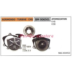 Messa in moto AGRIMONDO motore atomizzatore K 45 90 006501