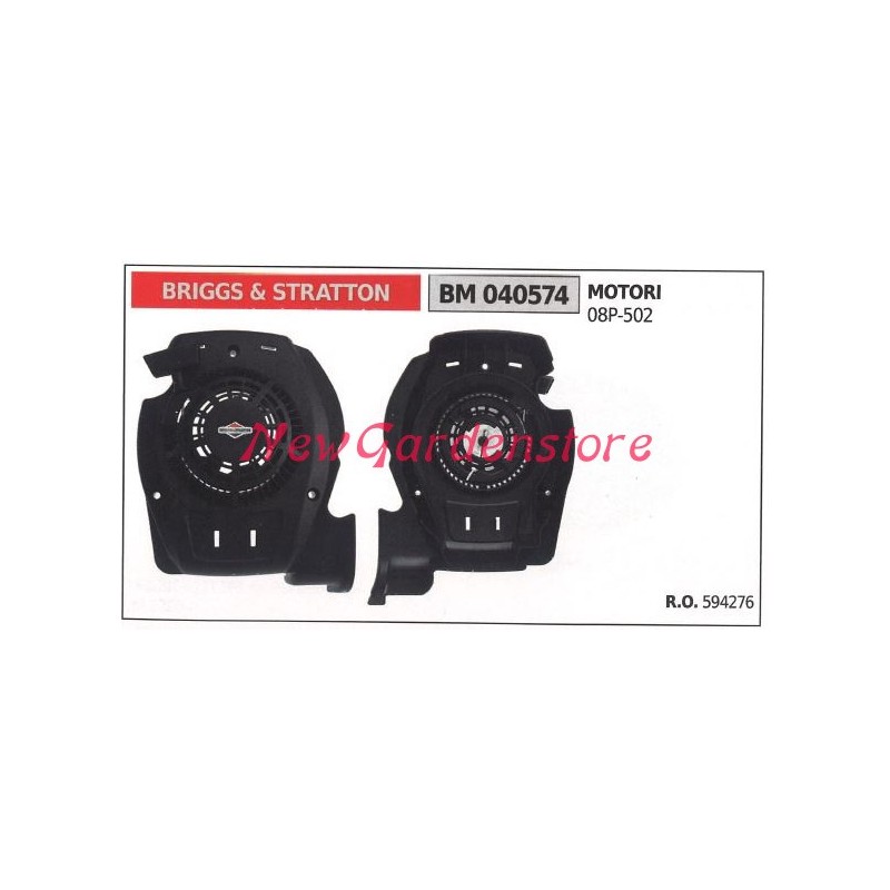 Démarrage du moteur de la tondeuse à gazon BRIGGS & STRATTON 040574