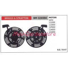 BRIGGS & STRATTON moteur tondeuse tondeuse démarrage 026980 | Newgardenstore.eu