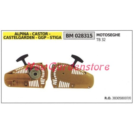 Start CASTELGARDEN Kettensägenmotor TB 32 028315 | Newgardenstore.eu