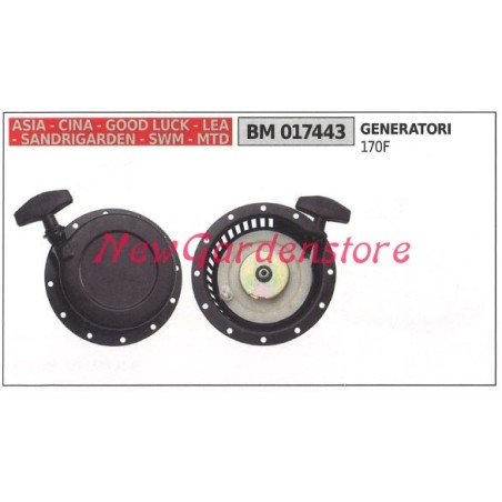 Démarrage du moteur du générateur CINA 170F 017443 | Newgardenstore.eu