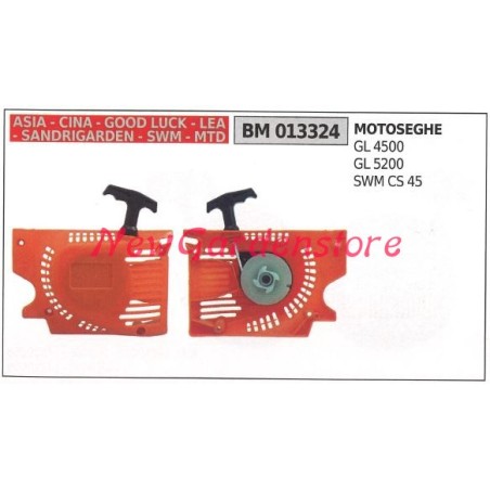 Arranque motor motosierra CINA GL4500 5200 swm cs 45 013324 | Newgardenstore.eu