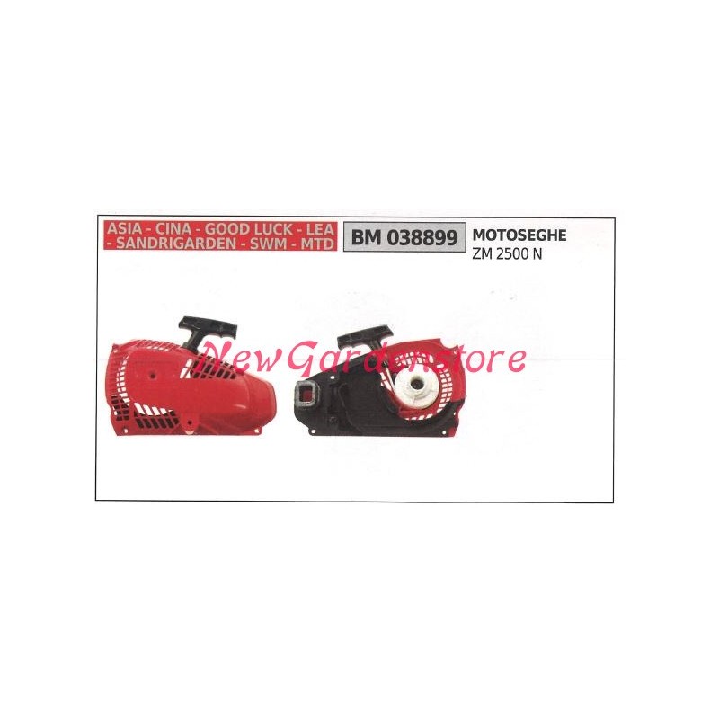 Arranque motor motosierra CHINA ZM 2500 N 038899