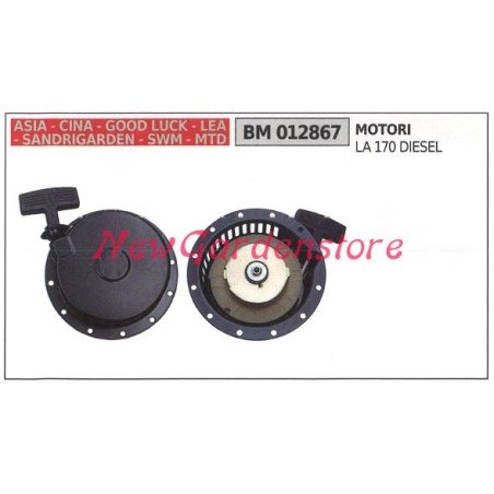 Arranque motor cortacésped CINA LA 170 DIESEL 012867 | Newgardenstore.eu