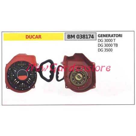Anlassen des DUCAR-Generatormotors DG 3000T 3000TB 3500 038174 | Newgardenstore.eu