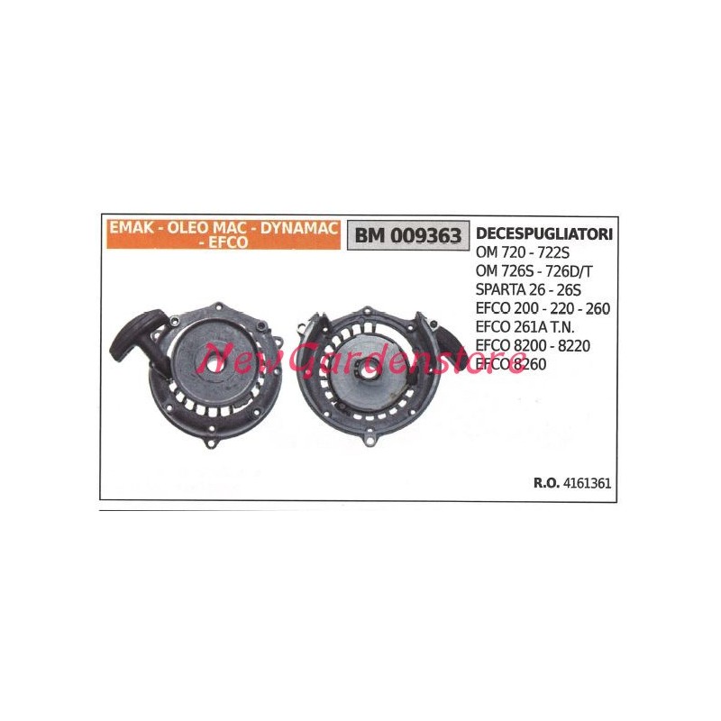 Start-up EMAK brushcutter OM 720 722S 726S 009363