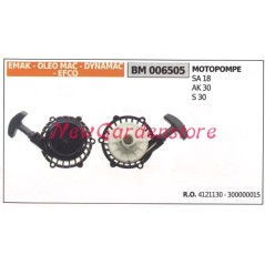 Messa in moto EMAK motore motopompa SA 18 AK 30 S30 006505