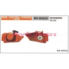 Inbetriebnahme EMAK Kettensägenmotor OM 240 002626 | Newgardenstore.eu