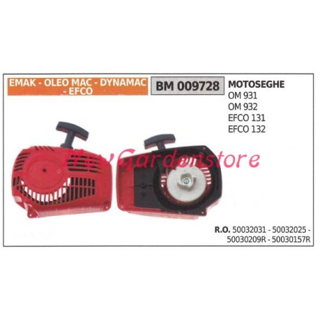 EMAK chainsaw OM 931 932 EFCO 131 132 009728 EMAK motor starter | Newgardenstore.eu