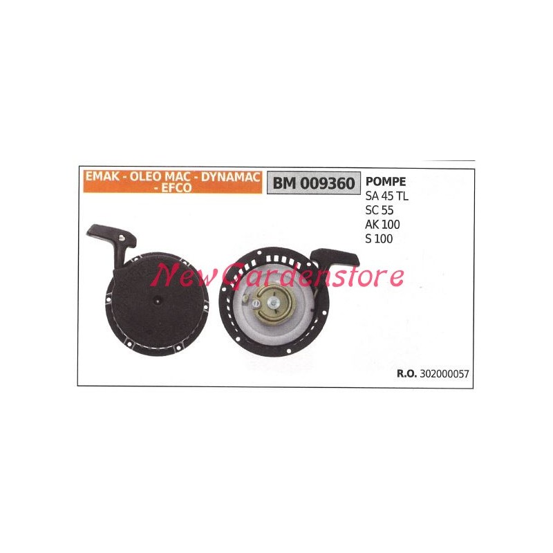 Inbetriebnahme EMAK Motorpumpe sa 45tl sc 55 ak 100 s 100 009360