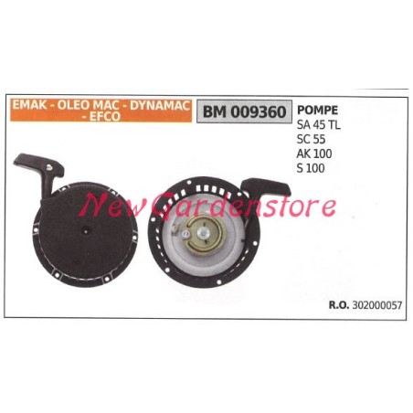 Inbetriebnahme EMAK Motorpumpe sa 45tl sc 55 ak 100 s 100 009360 | Newgardenstore.eu