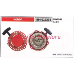 HONDA moteur démarreur moteur cultivateur G 100 019334